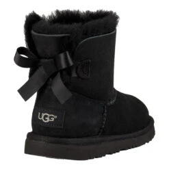 UGG Kids' Mini Bailey Bow II Boots 9 UGG Kids' Mini Bailey Bow II Boots -Ugg 1017397k blk 4 2