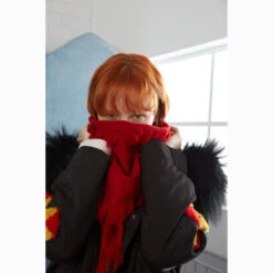 Ugg Fringed Check Wool Scarf Tomato -Ugg 10 b21579e2 8263 404c 98e0 5a35cca96b6b