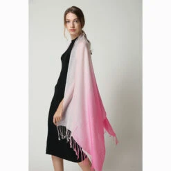 Ugg 100% Merino Wool Tie Dye Scarf Pink And Rose -Ugg 10 cfe481a9 790a 49d0 afb4 a16172893e23