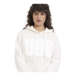 UGG Women's Rey Fuzzy Logo Hoodie 7 UGG Women's Rey Fuzzy Logo Hoodie -Ugg 1121385 NMB 04