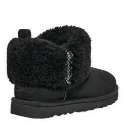 UGG Women's Ultra Mini Braid Boots 9 UGG Women's Ultra Mini Braid Boots -Ugg 1151750 BLK 04