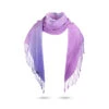 Ugg 100% Merino Wool Tie Dye Scarf Purple And Lavanda