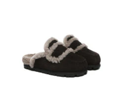 Ugg Slippers Sheepskin Wool Shearling Lined Remi -Ugg 270A0153