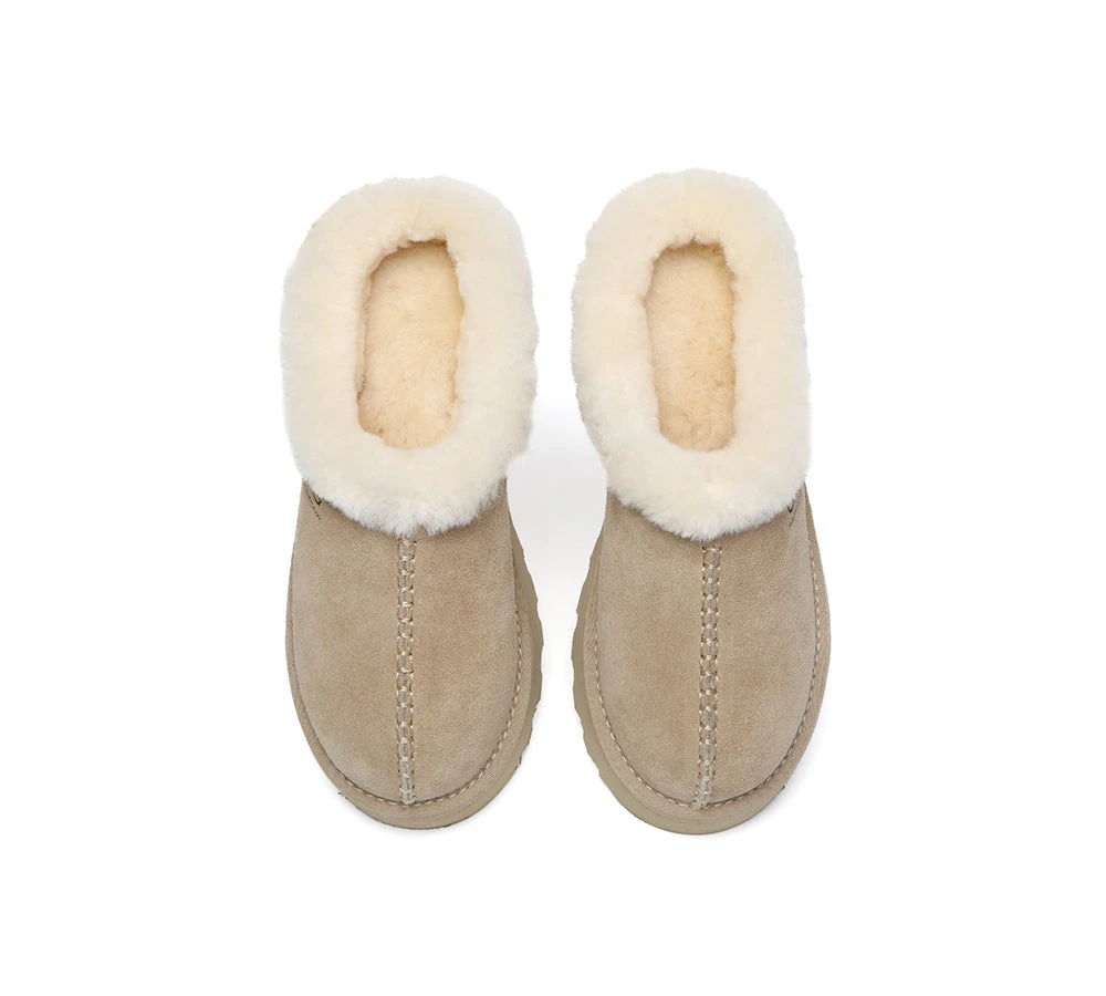 UGG Slippers Sheepskin Wool Ankle Chunky Platform Adrian 13 UGG Slippers Sheepskin Wool Ankle Chunky Platform Adrian - Image 13