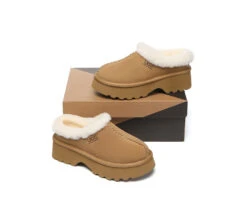 UGG Slippers Sheepskin Wool Ankle Chunky Platform Adrian 24 UGG Slippers Sheepskin Wool Ankle Chunky Platform Adrian -Ugg 270A0819