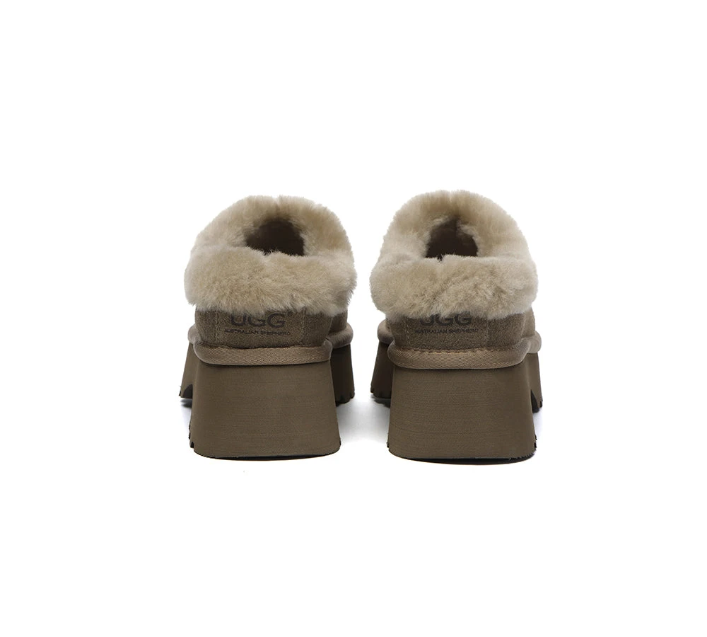 UGG Slippers Sheepskin Wool Ankle Chunky Platform Adrian 20 UGG Slippers Sheepskin Wool Ankle Chunky Platform Adrian - Image 20