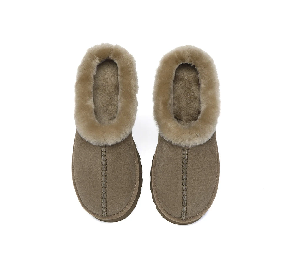 UGG Slippers Sheepskin Wool Ankle Chunky Platform Adrian 19 UGG Slippers Sheepskin Wool Ankle Chunky Platform Adrian - Image 19