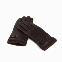 Ugg Mens Silver Stud Tab Glove (Touch Screen) -Ugg 2 911057e3 6ed3 4d27 bbab cfe47a7dbec6
