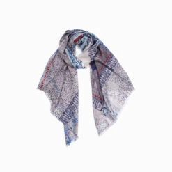 Ugg 100% Australian Merino Wool Scarf Blue Grey -Ugg 3 37016fd4 fc6e 46c6 93b0 42c50088c105