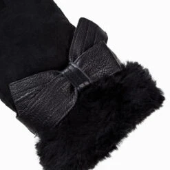 Ugg Sheepskin Ribbon Glove -Ugg 3 6163f6f5 0a81 409a 9198 1f3c47ebcd98