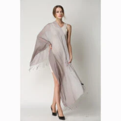 Ugg 100% Merino Wool Tie Dye Scarf Grey And Taupe -Ugg 3 a5b520ef 9235 43d4 b61c 710be1d9453d