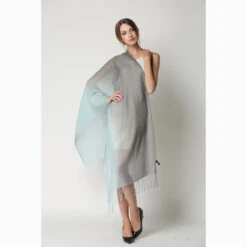 Ugg 100% Merino Wool Tie Dye Scarf Aqua And Grey -Ugg 4 e0198089 db4e 49ee 910d 113bff1d0885