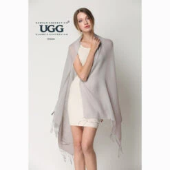 Ugg 100% Merino Wool Tie Dye Scarf Grey And Taupe -Ugg 4 e11dc7a9 4c36 4188 a87a c22246f6ab66