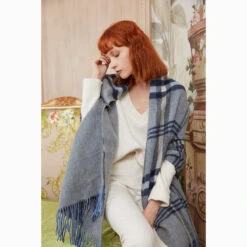 Ugg 100% Australian Merino Wool Reversible Wrap Slate Grey -Ugg 4 f8e43bc2 6e54 48a5 b73e 76a095f1461d