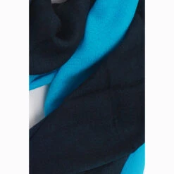 Ugg 100% Merino Wool Tie Dye Scarf Black And Cyan Blue -Ugg 5 5d852be9 d0da 44f8 a611 5a9552a58d10