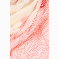 Ugg 100% Australian Merino Wool Scarf Cream And Coral -Ugg 5 9079fba5 676b 4e4d 82db 1f88e05f937d