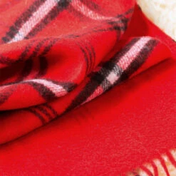 Ugg 100% Australian Merino Wool Reversible Scarf Red -Ugg 5 941a1e0c d706 48d0 b1e1 6a2a4e26c871