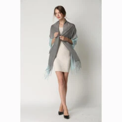 Ugg 100% Merino Wool Tie Dye Scarf Aqua And Grey -Ugg 6 ba6ff002 d2c4 480f 922e 9cb4051b92e4