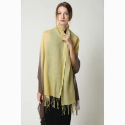 Ugg 100% Merino Wool Tie Dye Scarf Lemon And Brown -Ugg 6 cfc818cb 7e29 4d7c a57a a55d50d07daf