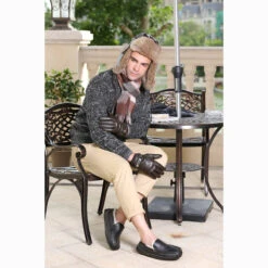 Ugg Mens Silver Stud Tab Glove (Touch Screen) -Ugg 7 f2ab3c90 4257 4a11 a058 6645c9383465