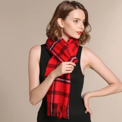 Ugg 100% Australian Merino Wool Reversible Scarf Red -Ugg 8 22f00f40 9498 4a60 b2b4 39904bdd2a32