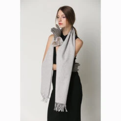 Ugg 100% Wool Scarf Grey -Ugg 8 c33cd6e6 d4cf 4119 8980 3732d2f956a4