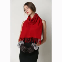 Ugg Cashmere & Wool Scarf Tomato -Ugg 9 9be38b66 e987 47f9 92e5 6817838c01d1