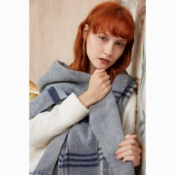 Ugg 100% Australian Merino Wool Reversible Wrap Slate Grey -Ugg 9 b2c806d5 e8de 4457 9394 c37dfdaf525d