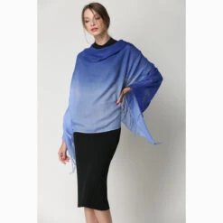 Ugg 100% Merino Wool Tie Dye Scarf Sky And Blue -Ugg 9 ed186354 706b 45a5 ad32 0b3f6a5506cf