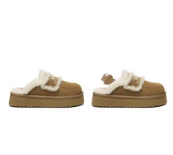 UGG Slippers Women Removable Strap Slingback Platform Rilee -Ugg AS2090