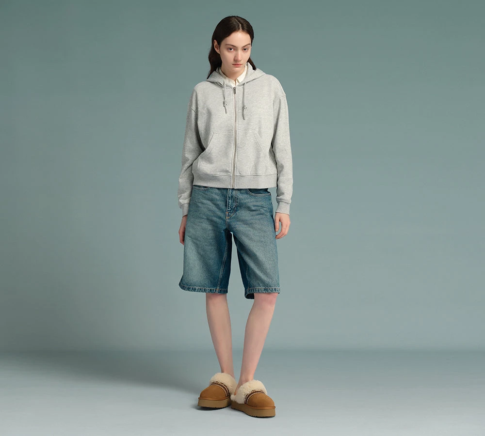 UGG Slippers Sheepskin Wool Knitted Platform Isle 2 UGG Slippers Sheepskin Wool Knitted Platform Isle - Image 2