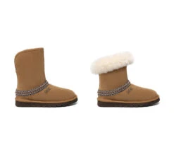 UGG Boots Sheepskin Wool Knitted Isleen -Ugg AS3081