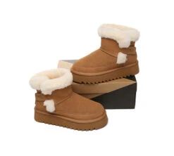 AUSTRALIAN SHEPHERD® UGG Boots Sheepskin Wool Shearling Platform Bynnie 8 AUSTRALIAN SHEPHERD® UGG Boots Sheepskin Wool Shearling Platform Bynnie -Ugg GL7A0228 8bd6ce9a 965c 4e85 9df3 a5c72c1ff354