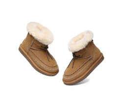 UGG Boots Women Sheepskin Wool Ankle Woven Mini Stormy -Ugg GL7A0277