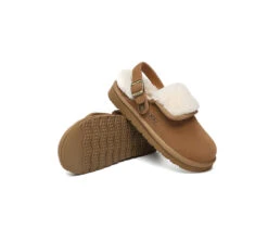 3-Way Style UGG Slippers Sheepskin Wool Adjustable Strap Slingback Tenley -Ugg GL7A0415