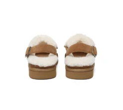3-Way Style UGG Slippers Sheepskin Wool Adjustable Strap Slingback Tenley -Ugg GL7A0417