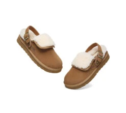 3-Way Style UGG Slippers Sheepskin Wool Adjustable Strap Slingback Tenley -Ugg GL7A0419