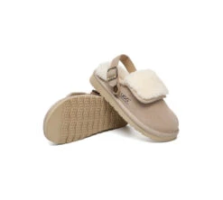 3-Way Style UGG Slippers Sheepskin Wool Adjustable Strap Slingback Tenley -Ugg GL7A0435