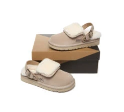 3-Way Style UGG Slippers Sheepskin Wool Adjustable Strap Slingback Tenley -Ugg GL7A0439