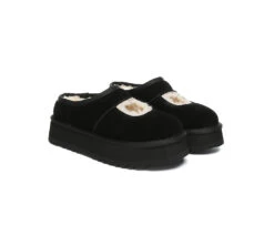 UGG Slippers Sheepskin Wool Ankle Platform Carmella -Ugg GL7A0457 01f887b3 ee03 441e a59d bee5fde70747
