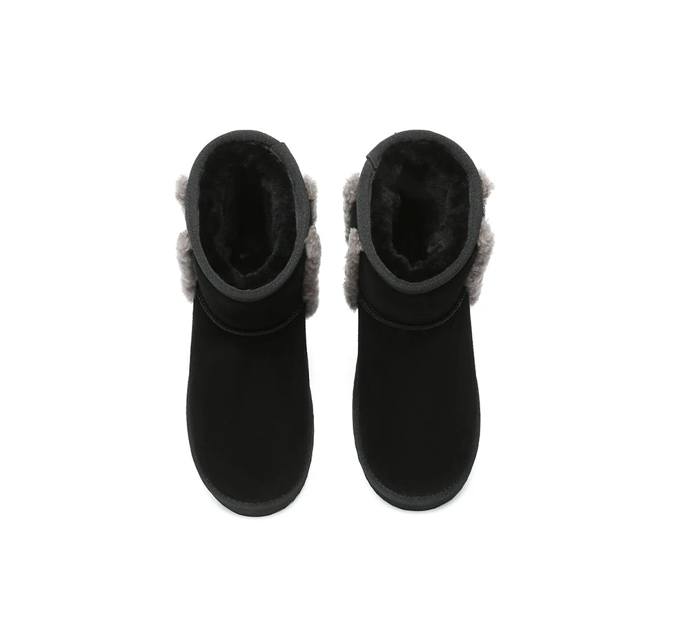 UGG Boots Sheepskin Wool Shearling Lined Ankle Mini Darby 12 UGG Boots Sheepskin Wool Shearling Lined Ankle Mini Darby - Image 12