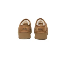 UGG Slippers Sheepskin Wool Ankle Platform Carmella -Ugg GL7A0478