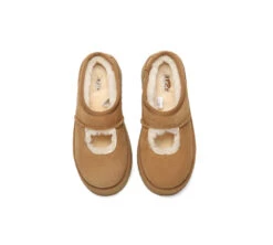 UGG Slippers Sheepskin Wool Ankle Platform Carmella -Ugg GL7A0485