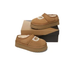 UGG Slippers Sheepskin Wool Ankle Platform Carmella -Ugg GL7A0486 6736781c e844 41c2 934a cf49ba9ce664