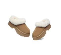 UGG Slippers Sheepskin Wool Ankle Chunky Platform Murray 22 UGG Slippers Sheepskin Wool Ankle Chunky Platform Murray -Ugg GL7A0487