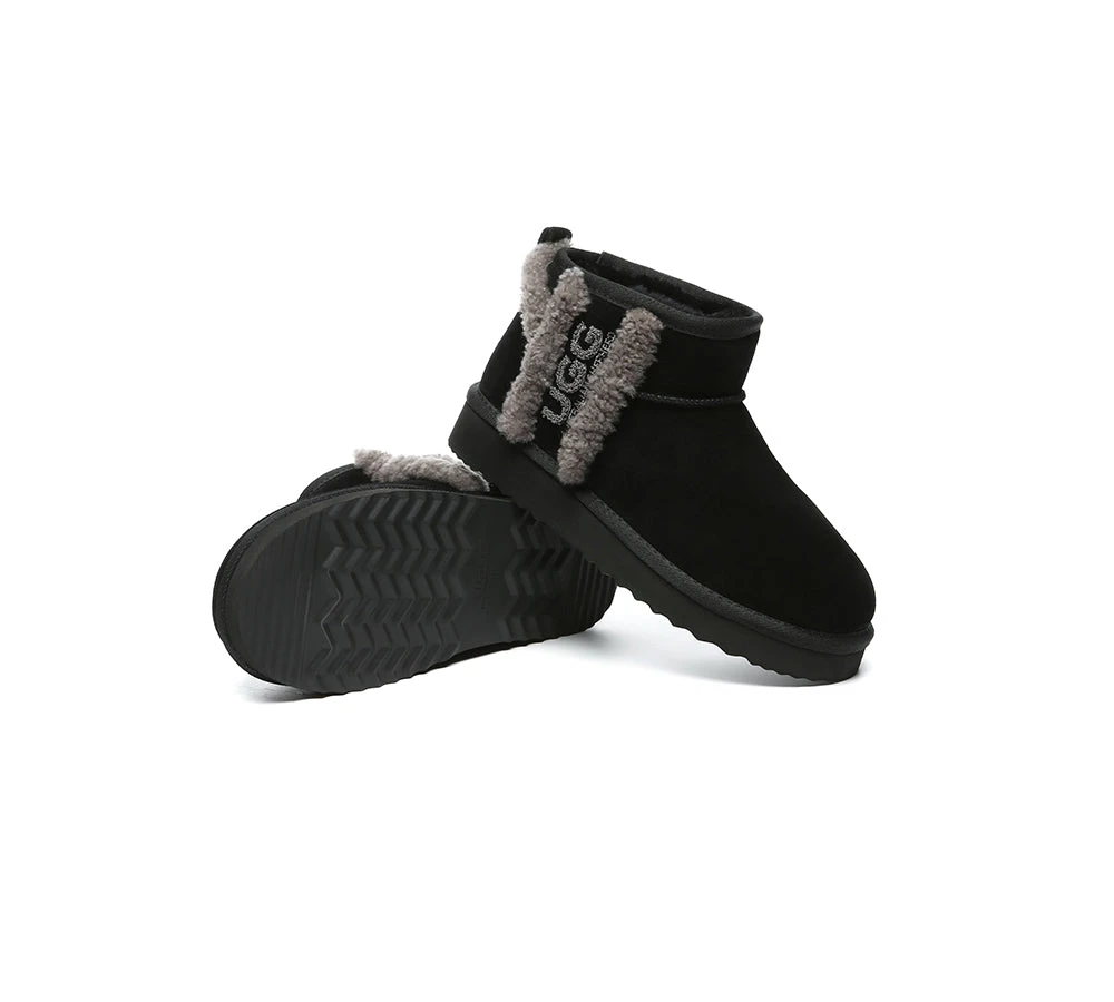 UGG Boots Sheepskin Wool Shearling Lined Ankle Ultra Mini Darby 9 UGG Boots Sheepskin Wool Shearling Lined Ankle Ultra Mini Darby - Image 9