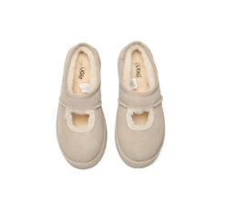 UGG Slippers Sheepskin Wool Ankle Platform Carmella -Ugg GL7A0501