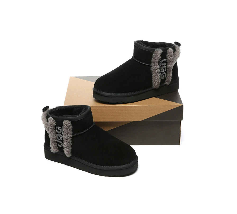 UGG Boots Sheepskin Wool Shearling Lined Ankle Ultra Mini Darby 10 UGG Boots Sheepskin Wool Shearling Lined Ankle Ultra Mini Darby - Image 10