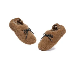UGG Slippers Women Curly Sheepskin Wool Slingback Barrett 30 UGG Slippers Women Curly Sheepskin Wool Slingback Barrett -Ugg GL7A0560
