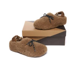 UGG Slippers Women Curly Sheepskin Wool Slingback Barrett 29 UGG Slippers Women Curly Sheepskin Wool Slingback Barrett -Ugg GL7A0563